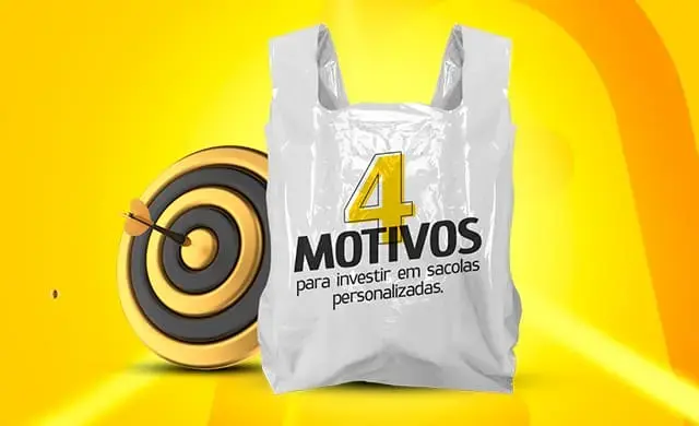 4 motivos para investir em sacolas personalizadas